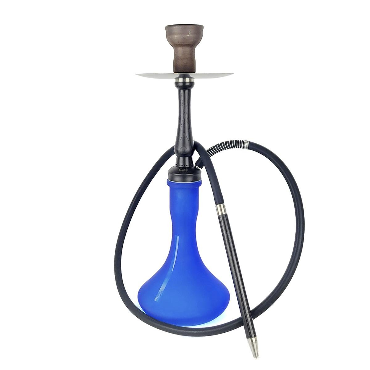 Кальян 2х2 Hookah Medium Black Craft Blue Matt