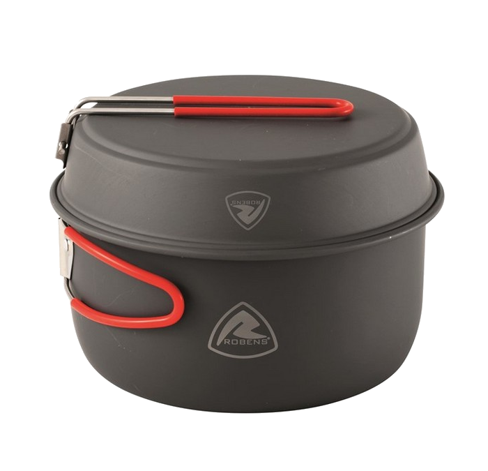 Набор посуды туристической Robens Frontier Cook Set L Серый/Оранжевый (1046-690207)