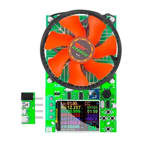 Тестер Atorch DL24 Bluetooth USB 4 режими 150 Вт 200 В 20А (510129) - фото 2 Тестер Atorch DL24 Bluetooth USB 4 режими 150 Вт 200 В 20А (510129) - фото 2