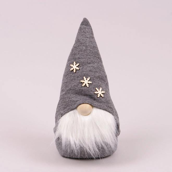Фигурка новогодняя мягкая Гном 30 см (44478)