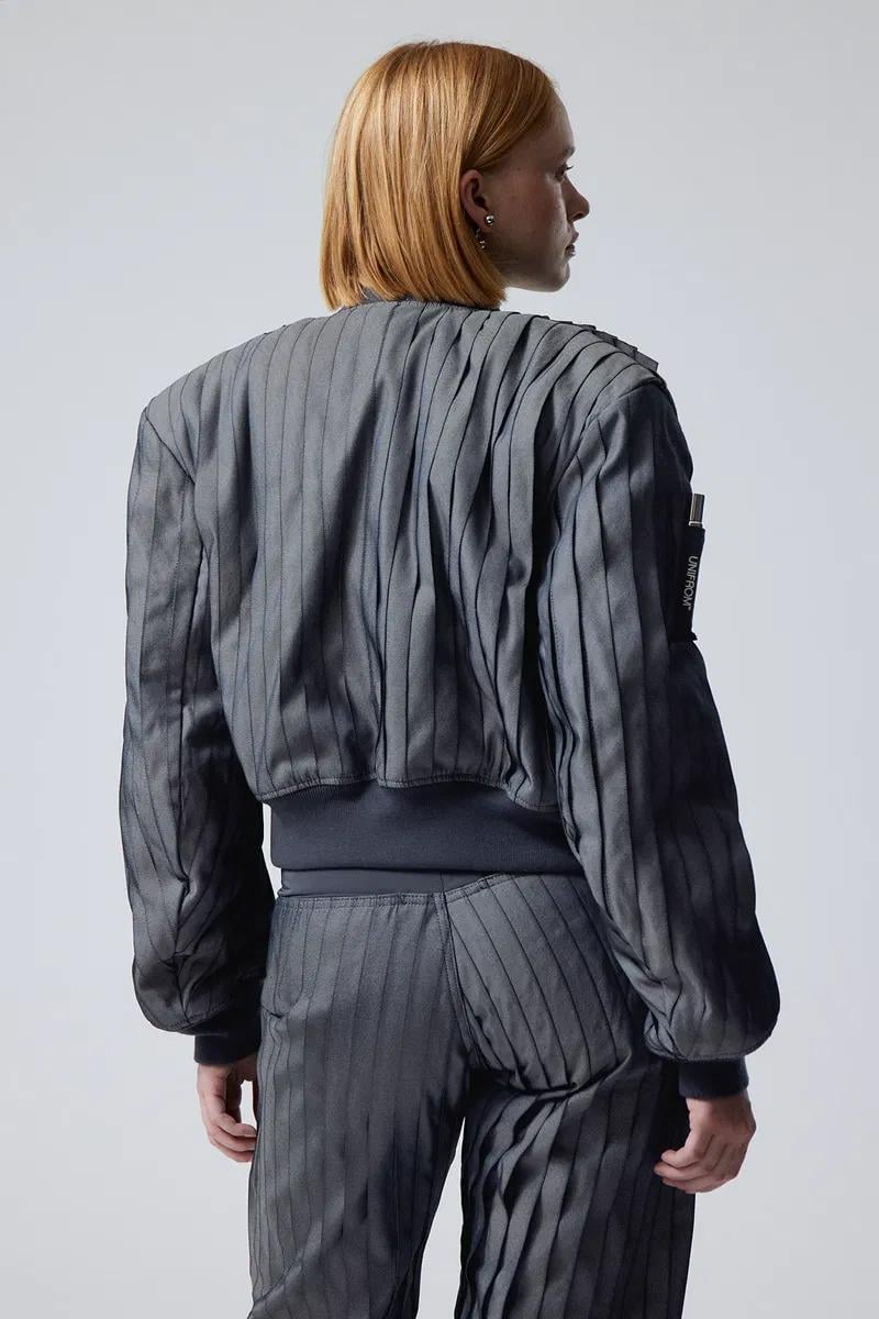 Бомбер Weekday S Темно-синій (E25071197101) - фото 2