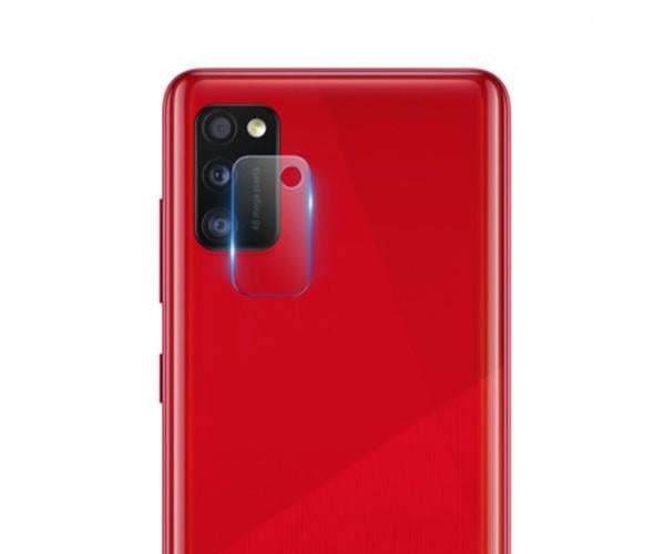 Защитное стекло Tempered Glass 0,3 мм 2.5D на заднюю камеру для Samsung Galaxy A41 Transparent