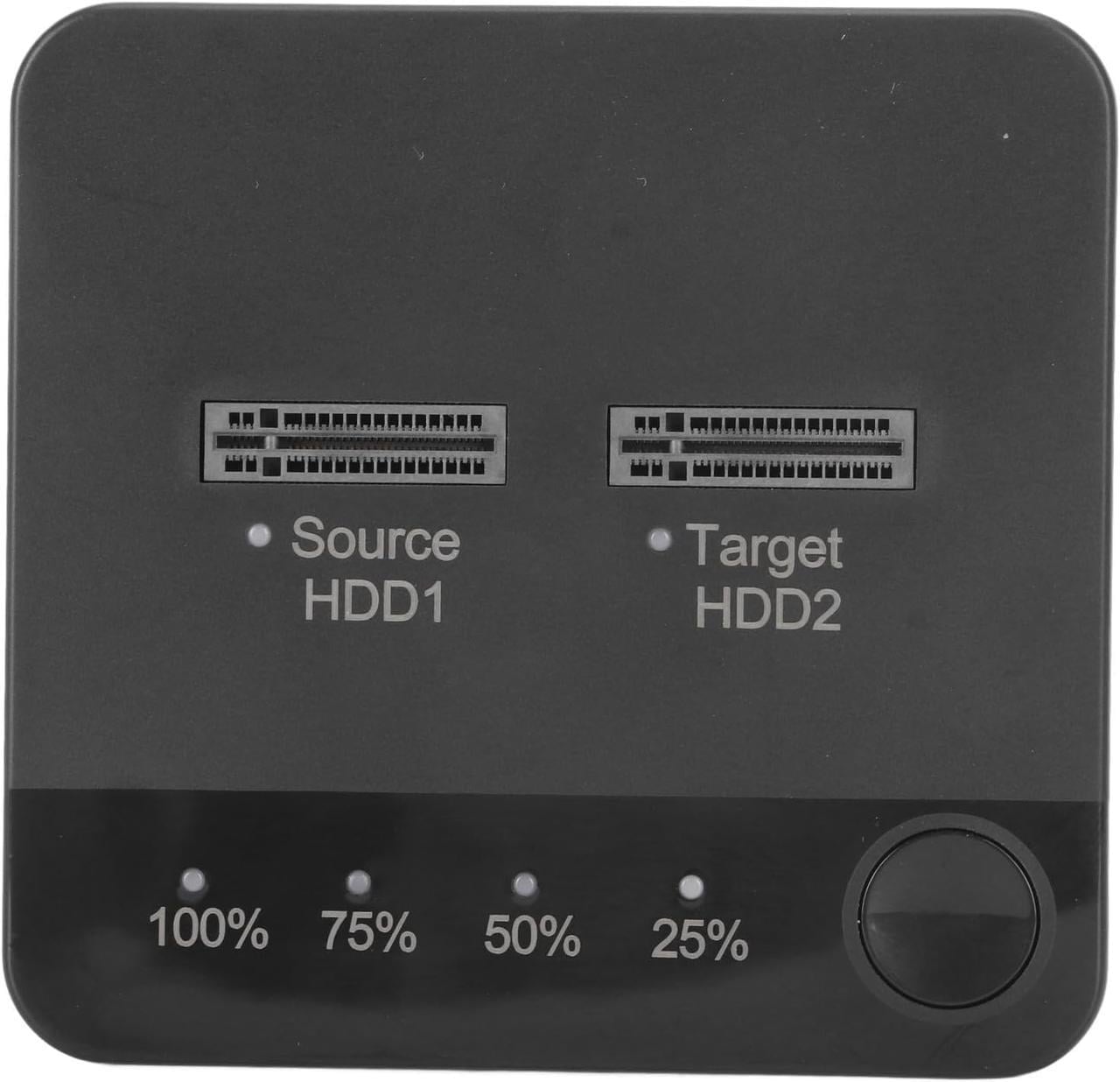 Док-станція для M.2 SSD Zunate 2-слотова клонує офлайн USB Type C до 2TB