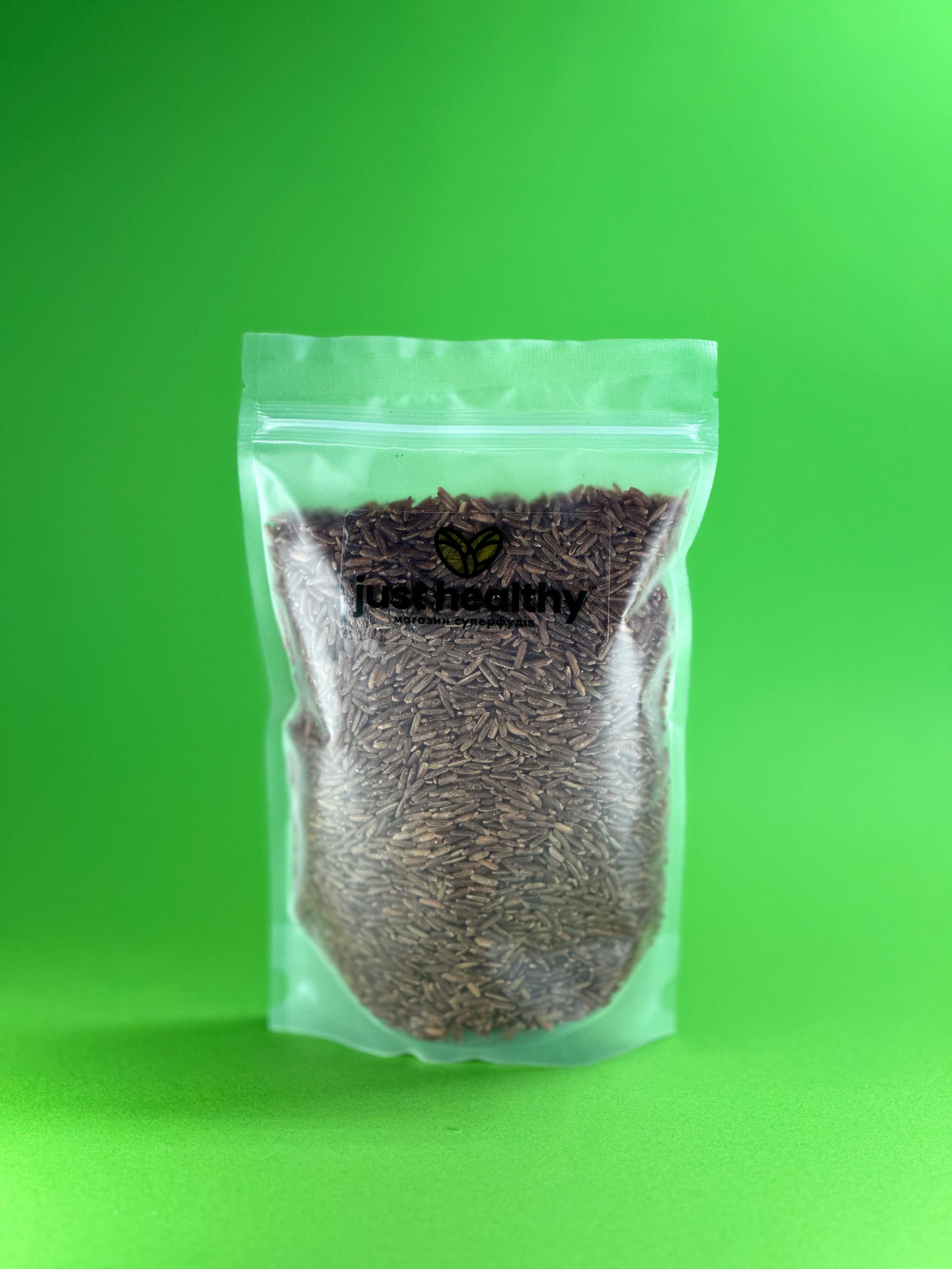 Рис красный дикий нешлифованный 350 гр Рис красный дикий нешлифованный 350 гр