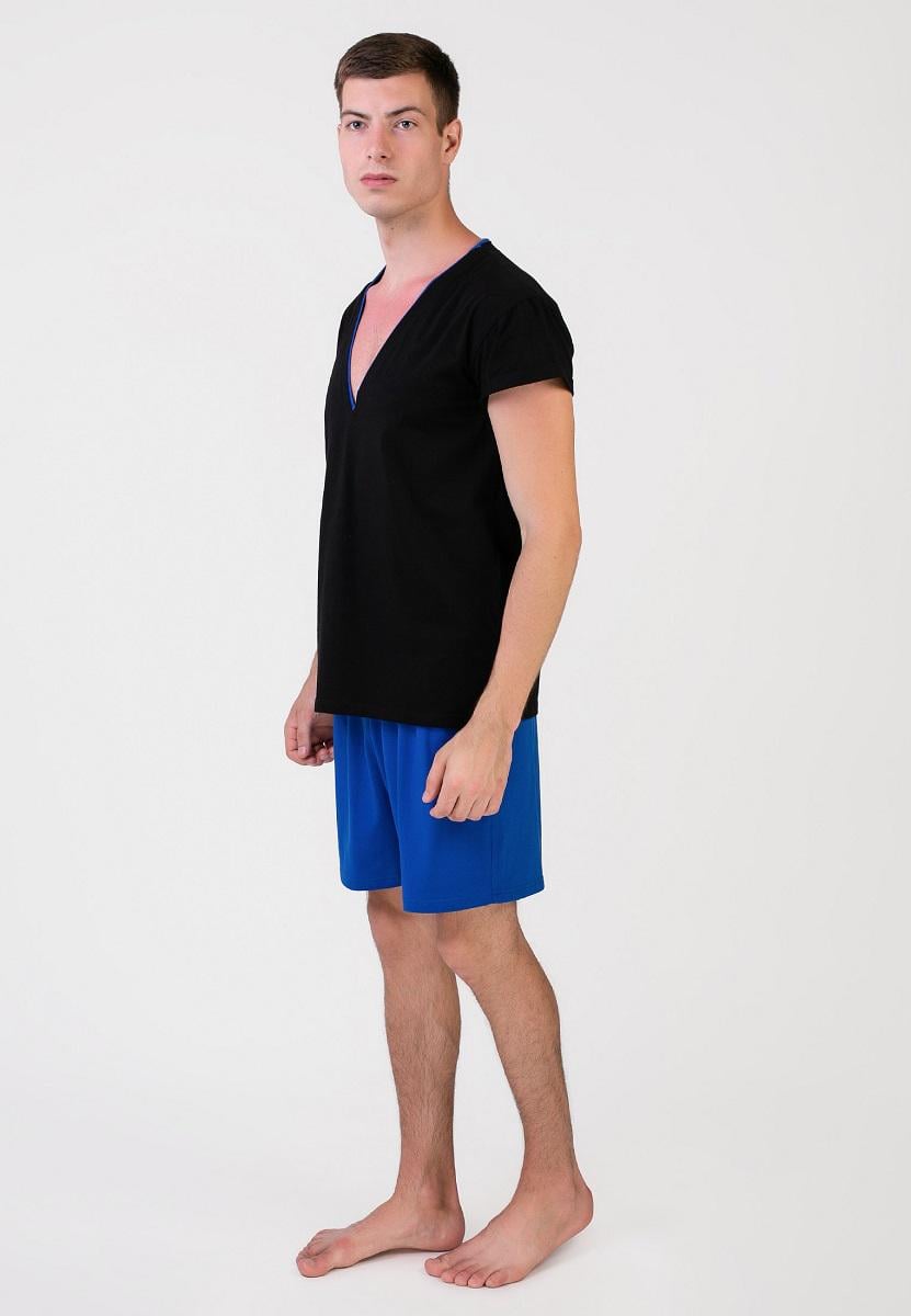 Пижама мужская Homewear Mad 19544 XXL Noir/Marine (3700465519587)