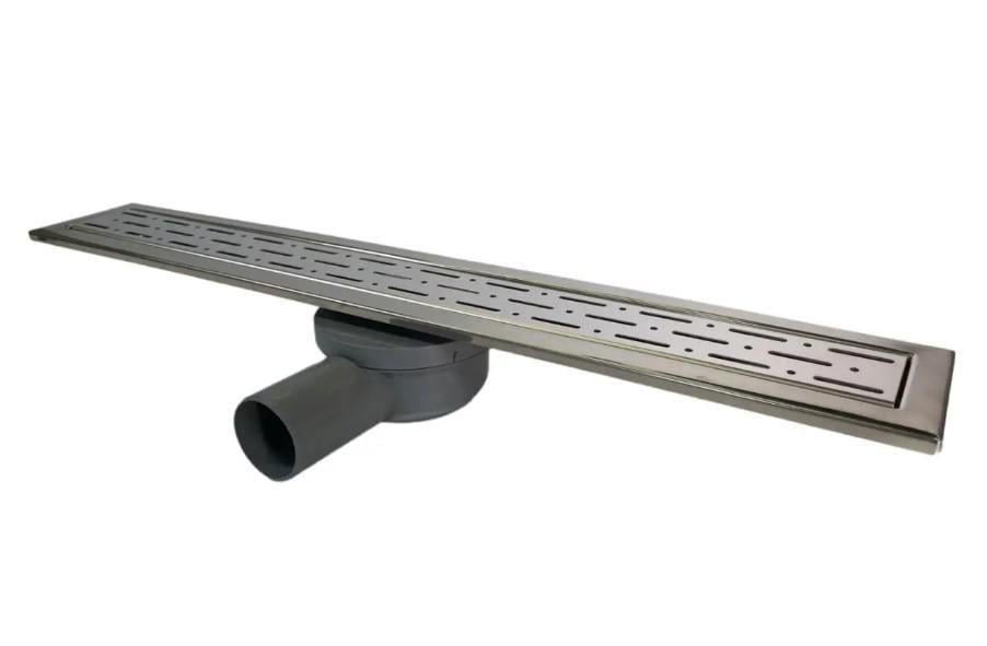 Душевой канал с горизонтальным фланцем MAXIFLOW VEGA LUX Дождь с решеткой 360° 60 см (4078.0Y050K.060.1)