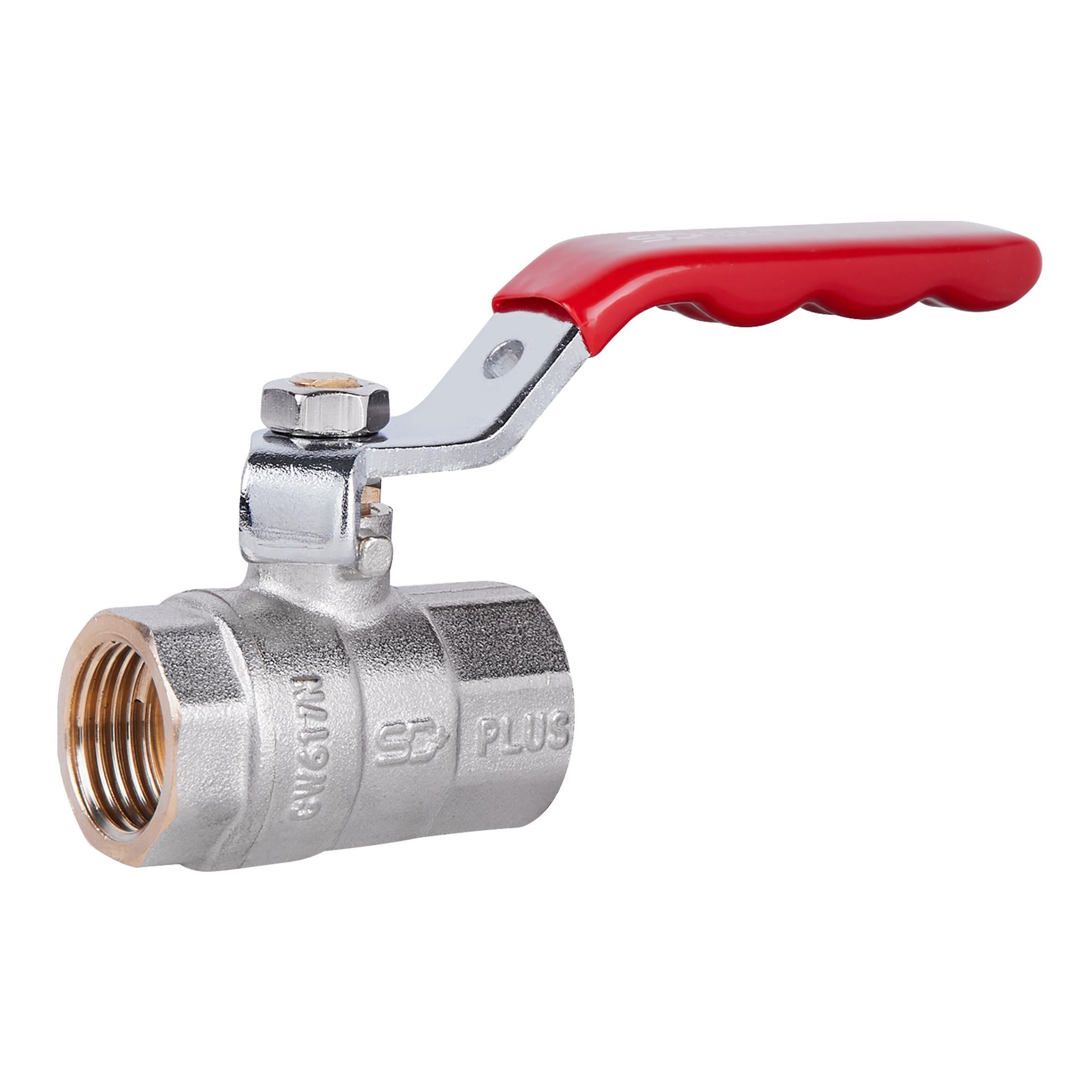 Кран шаровой для воды SD Plus 1/2" ВР рычаг (SD600NW15PN40)