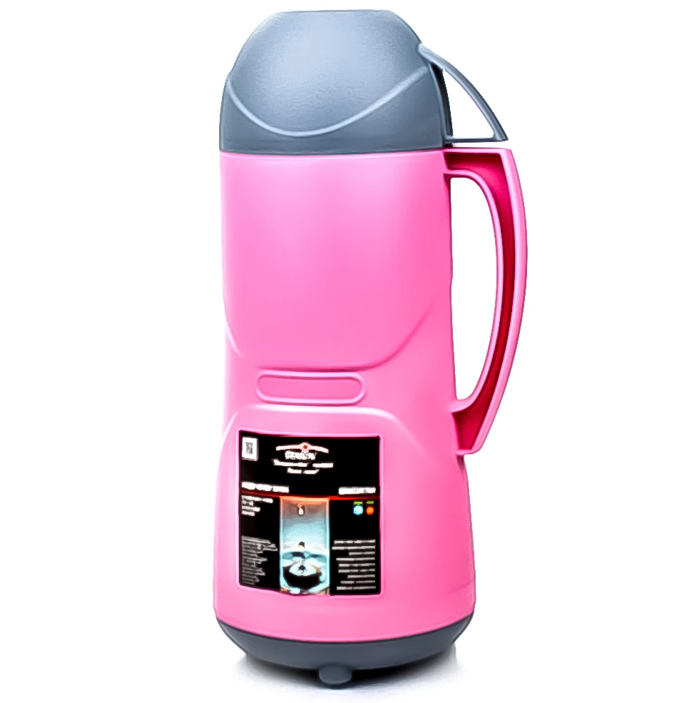 Термос пластиковый Stenson 0,5 л Розовый (MMS-DB105SX)