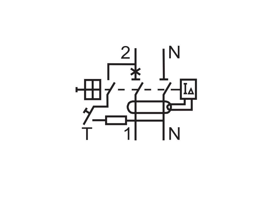 Выключатель дифференциальный ETI KZS-1M UNI 1P+N 25А 30 мА C тип AC (2176136) - фото 3