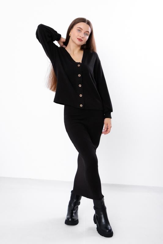 Костюм жіночий Носи своє S Чорний (12638)