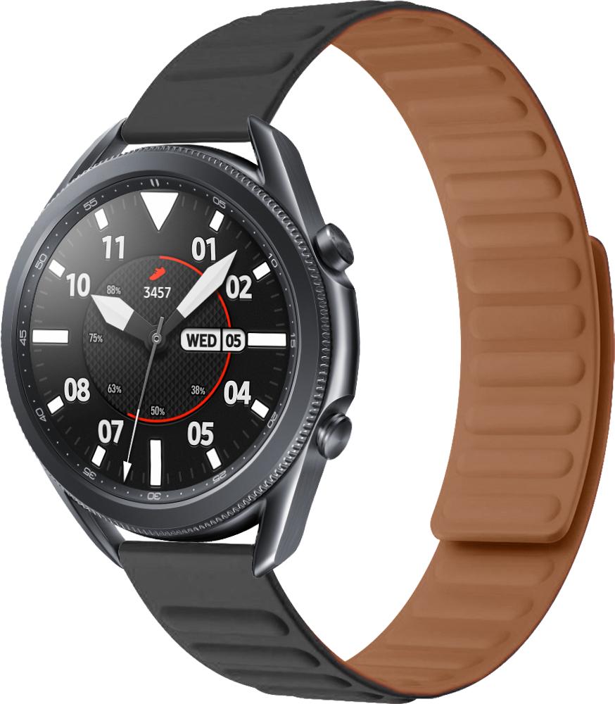 Ремешок Magneter для Galaxy Watch 3 45 мм Black (26635-2B)