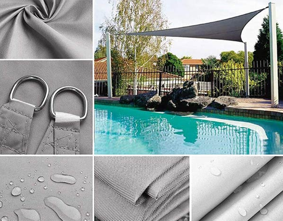 Тент сонцезахисний водонепроникний трикутний Оксфорд 3х3х4 м Сірий - фото 7 Тент сонцезахисний водонепроникний трикутний Оксфорд 3х3х4 м Сірий - фото 7