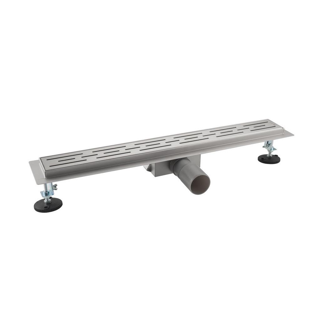 Трап душевой Gappo G810007-1 нержавеющая сталь 70х1000 мм Сатин (G810007-1)