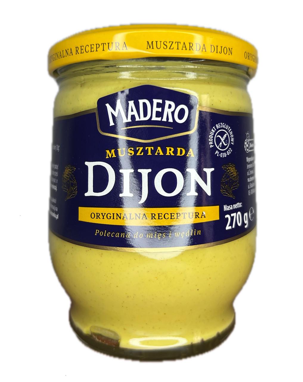 Горчица дижонская Madero 270 г