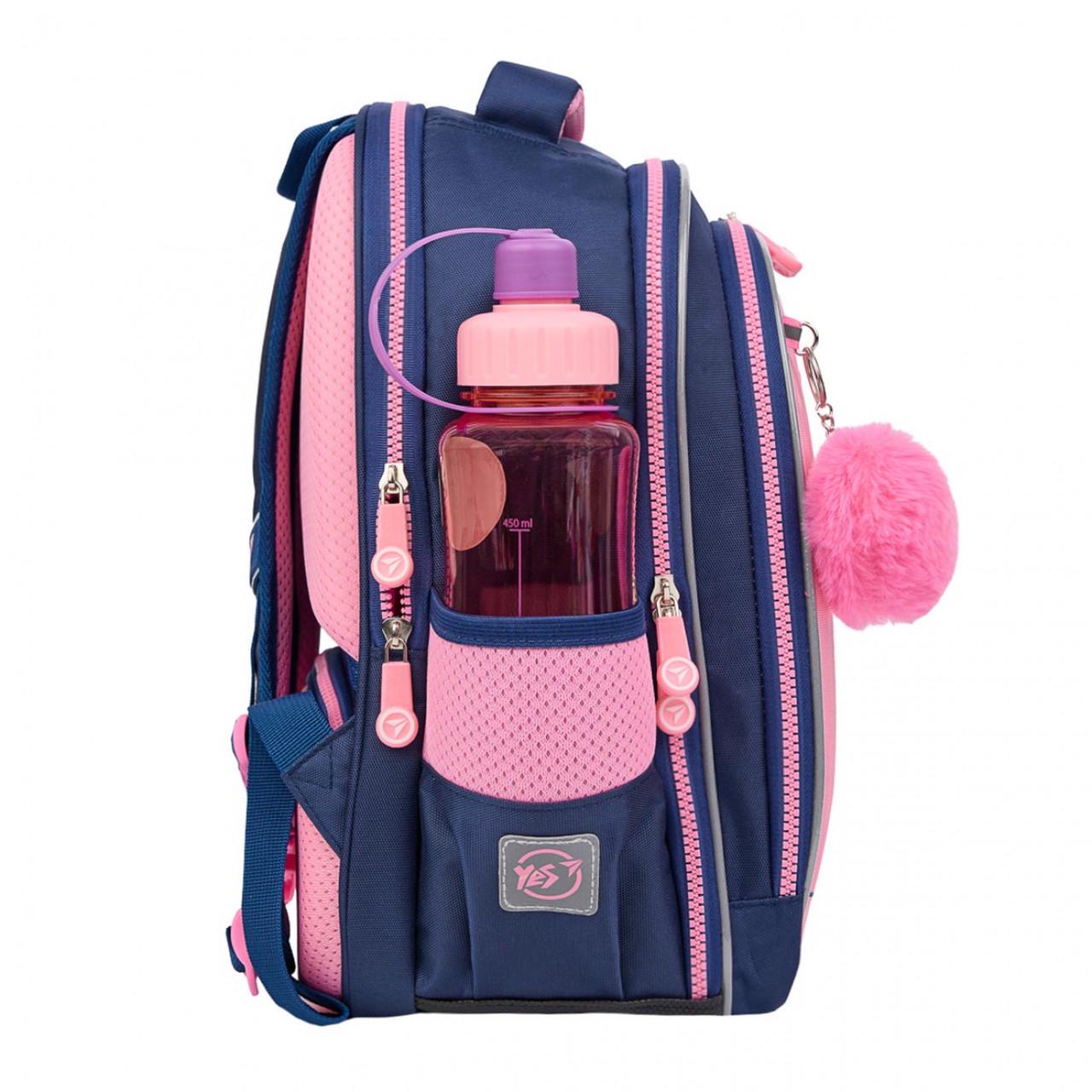 Рюкзак шкільний ортопедичний YES Bright Hearts S-111 (550105) - фото 4 Рюкзак шкільний ортопедичний YES Bright Hearts S-111 (550105) - фото 4