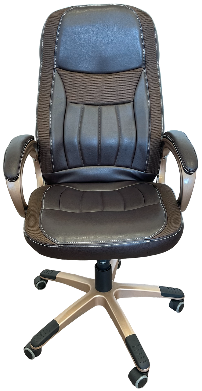 Кресло руководителя Техфорвард Лексус ANF эко-кожа Коричневый - фото 2 Кресло руководителя Техфорвард Лексус ANF эко-кожа Коричневый - фото 2