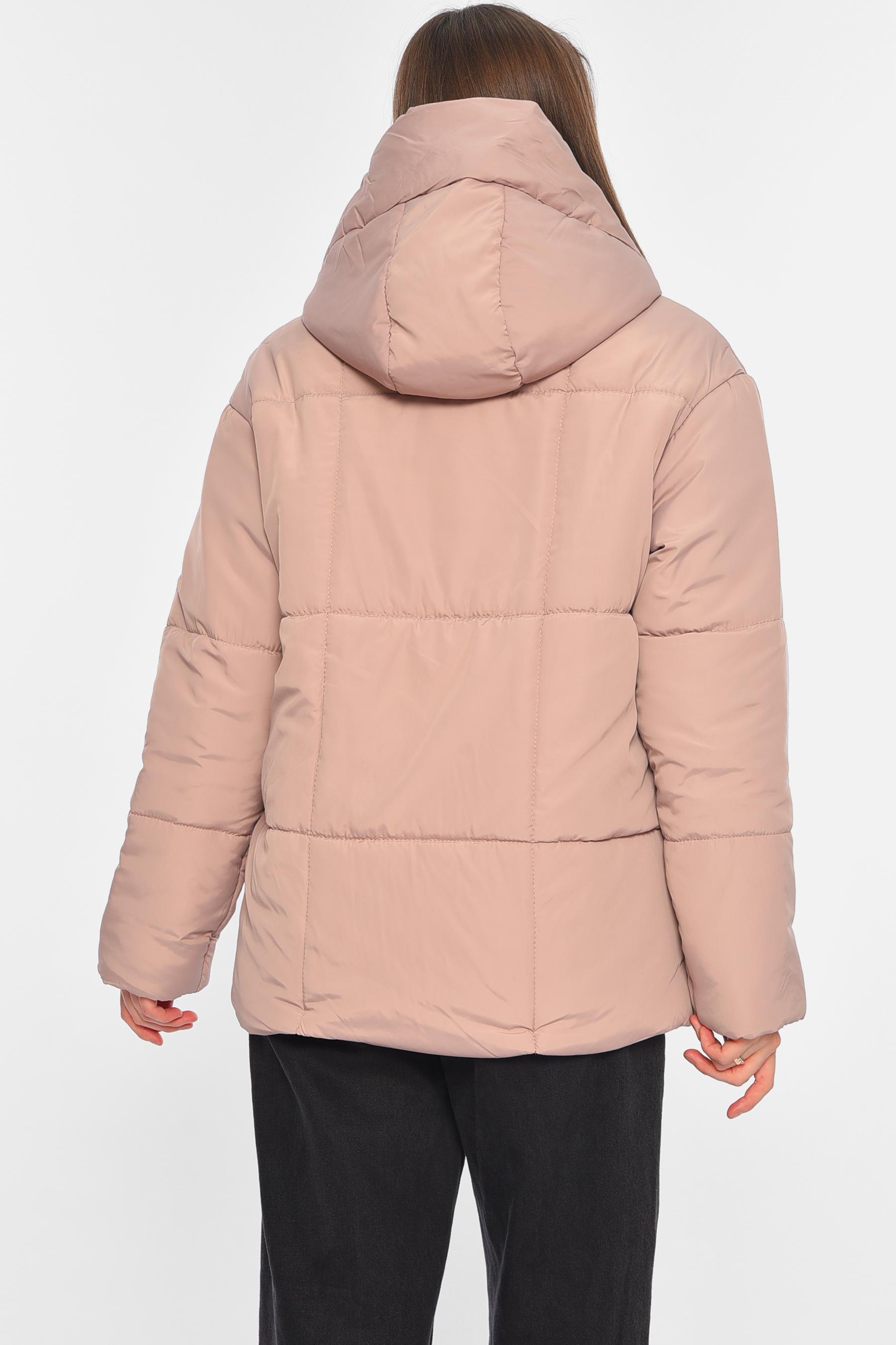 Куртка женская демисезонная XL Светло-розовый (196400) - фото 3 Куртка женская демисезонная XL Светло-розовый (196400) - фото 3