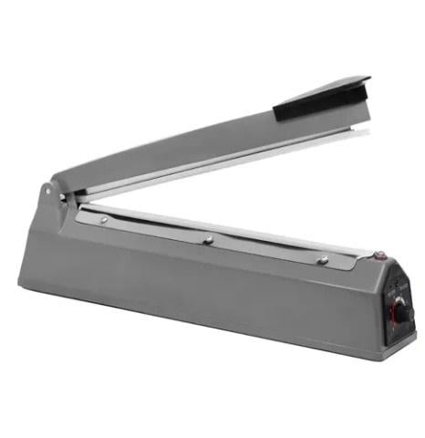 Зварювальник герметичний побутовий для фольги/плівки зберігання продуктів/документів Сірий