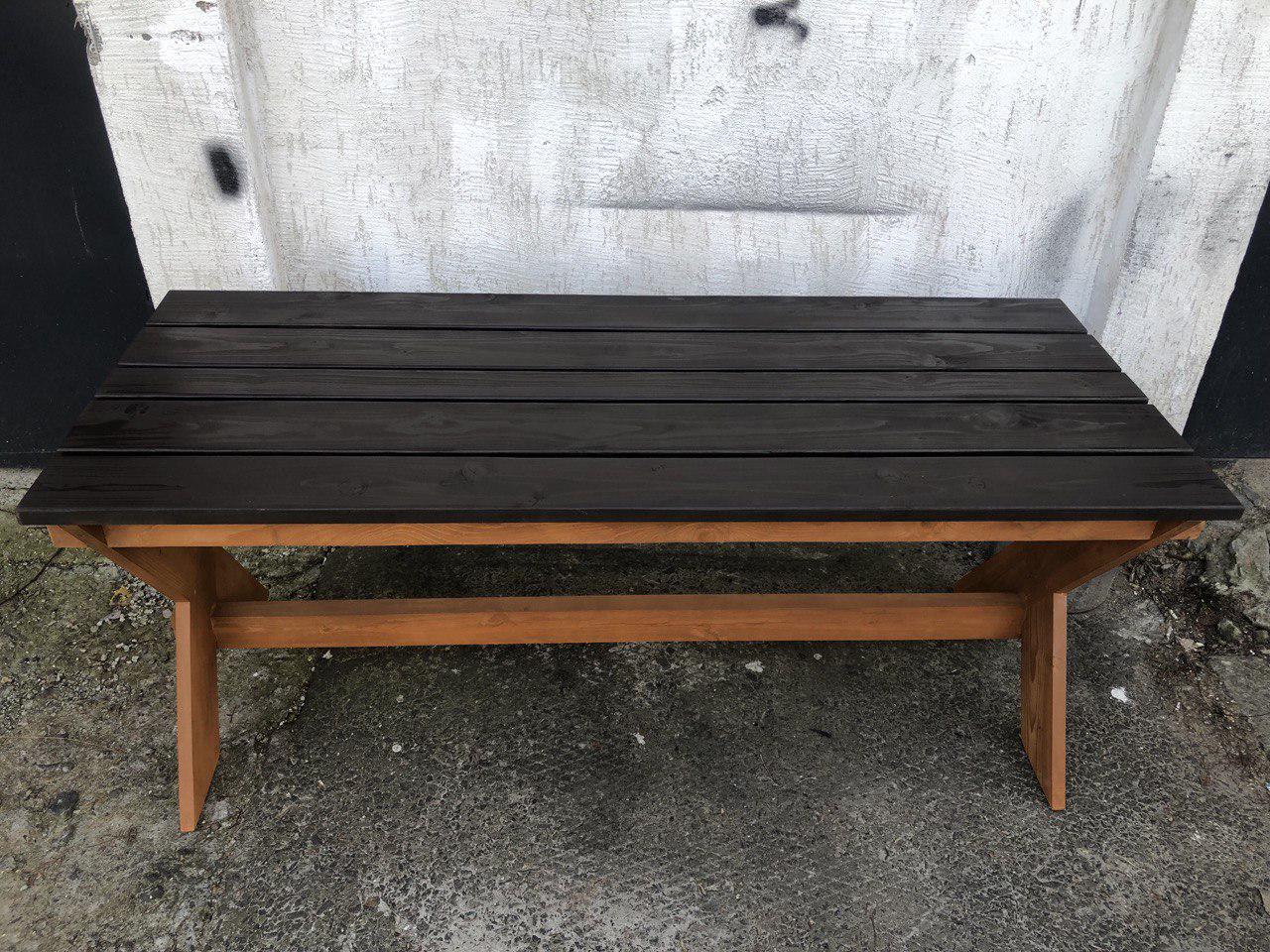 Стіл дерев'яний у альтанку (2243141282) - фото 2 Стіл дерев'яний у альтанку (2243141282) - фото 2