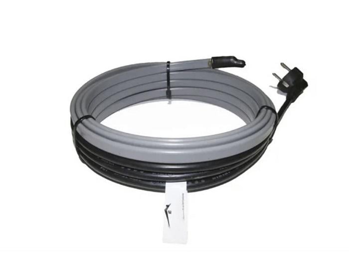 Саморегулюючий нагрівальний кабель Vitez 10 Вт/м з вилкою для захисту від замерзання водопровідних труб 8 метрів