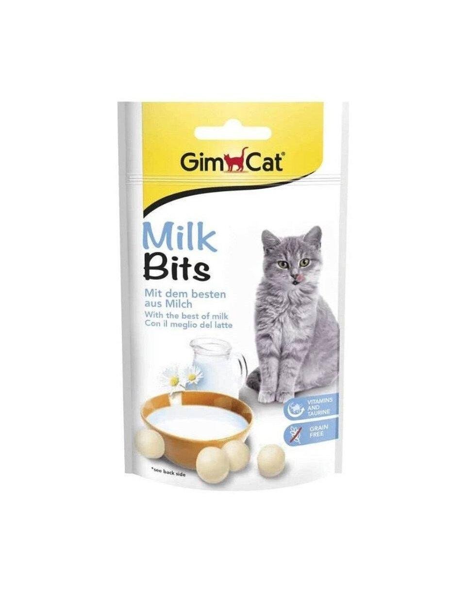 Вітаміни GimCat Milk Bits зі смаком молока для котів 40 г (22394033)