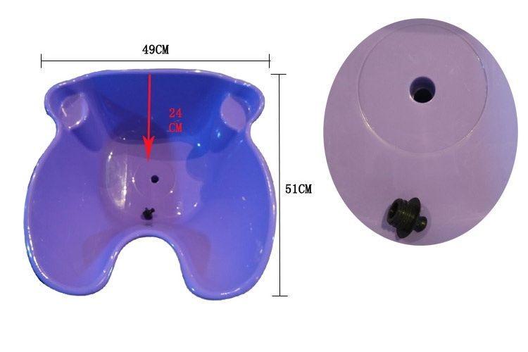 Мийка перукарська на штативі ДенІС professional пластикова ABS Бузковий (1453069886) - фото 7 Мийка перукарська на штативі ДенІС professional пластикова ABS Бузковий (1453069886) - фото 7