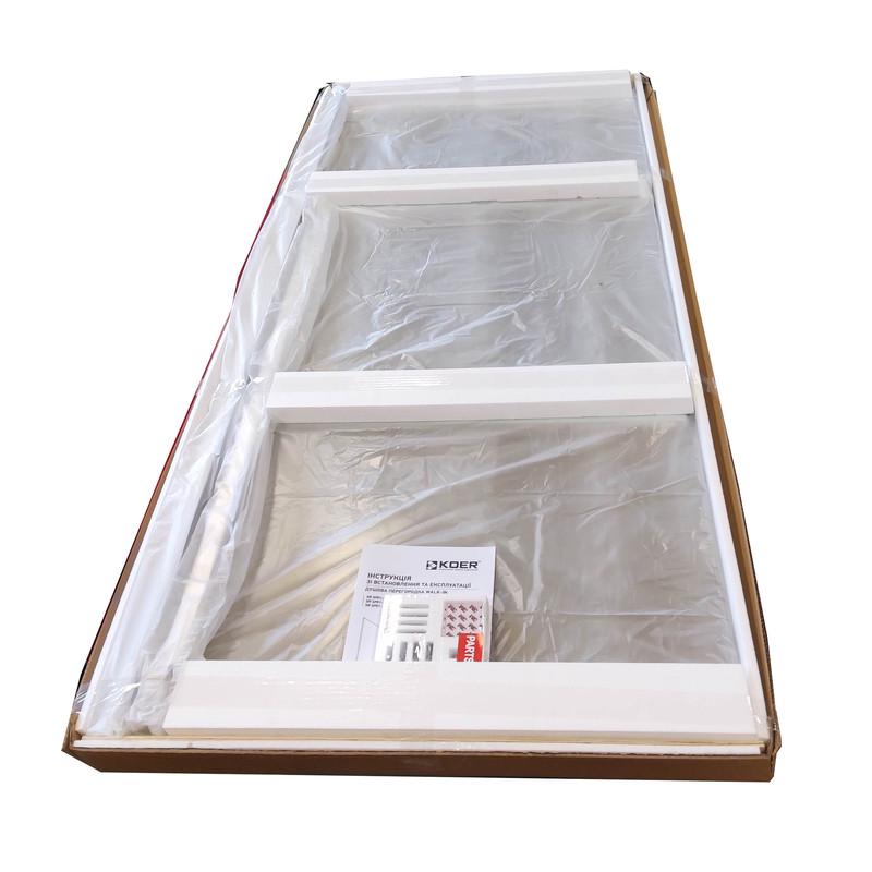 Душова перегородка KOER SR SP01-90x200-TR-01 Walk-In прозоре скло Easy Clean 8 мм Хром (KR5392) - фото 6 Душова перегородка KOER SR SP01-90x200-TR-01 Walk-In прозоре скло Easy Clean 8 мм Хром (KR5392) - фото 6