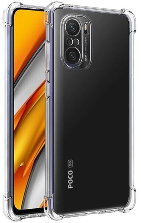 Прозрачный чехол UltraAir MultiCam для Xiaomi Poco F3 (усиленный углами) (20815)