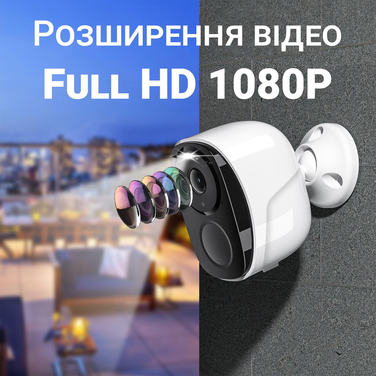 Камера видеонаблюдения WiFi Camsoy F3 уличная с датчиком движения и ночным видением 1080P White - фото 6 Камера видеонаблюдения WiFi Camsoy F3 уличная с датчиком движения и ночным видением 1080P White - фото 6