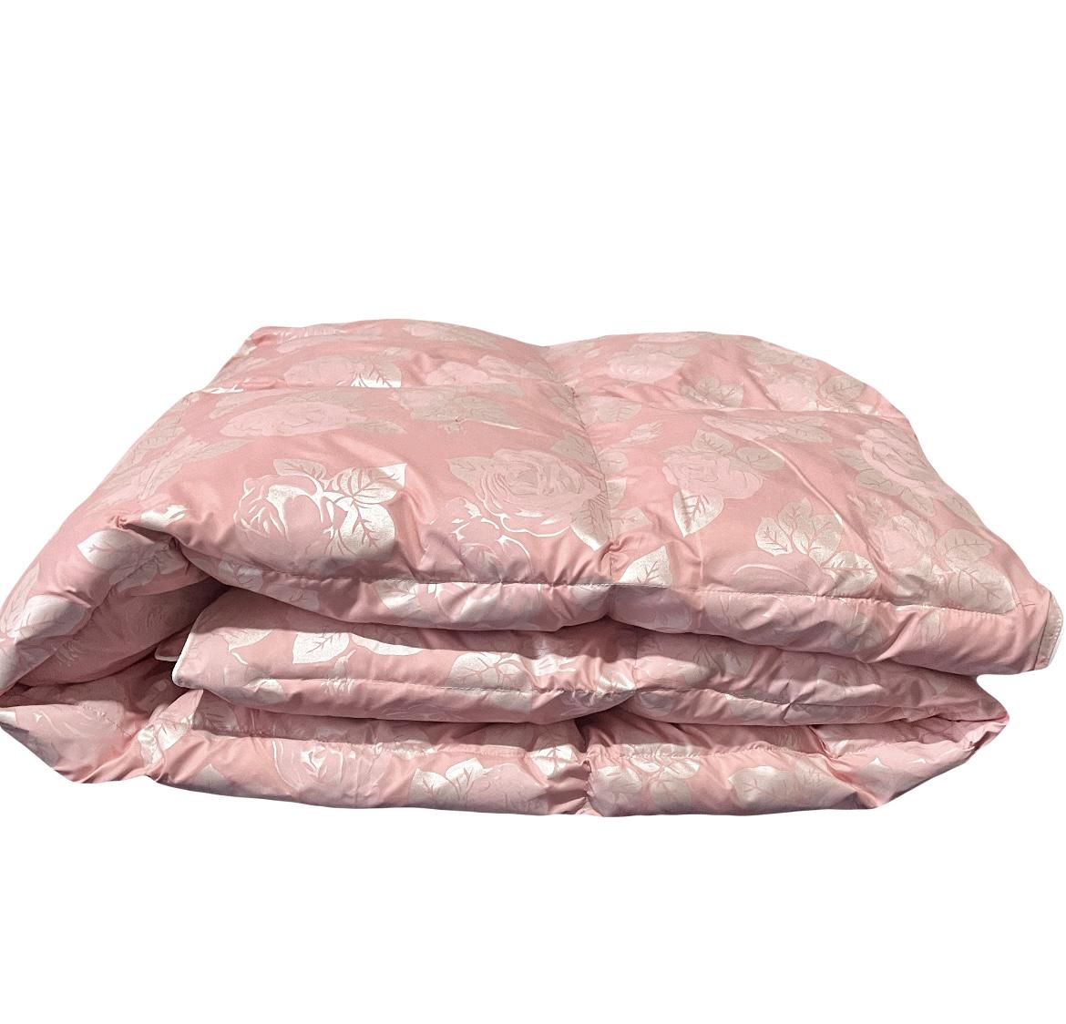 Ковдра пухова касетна Catalea зима 200x220 см Рожевий (7329) - фото 4 Ковдра пухова касетна Catalea зима 200x220 см Рожевий (7329) - фото 4