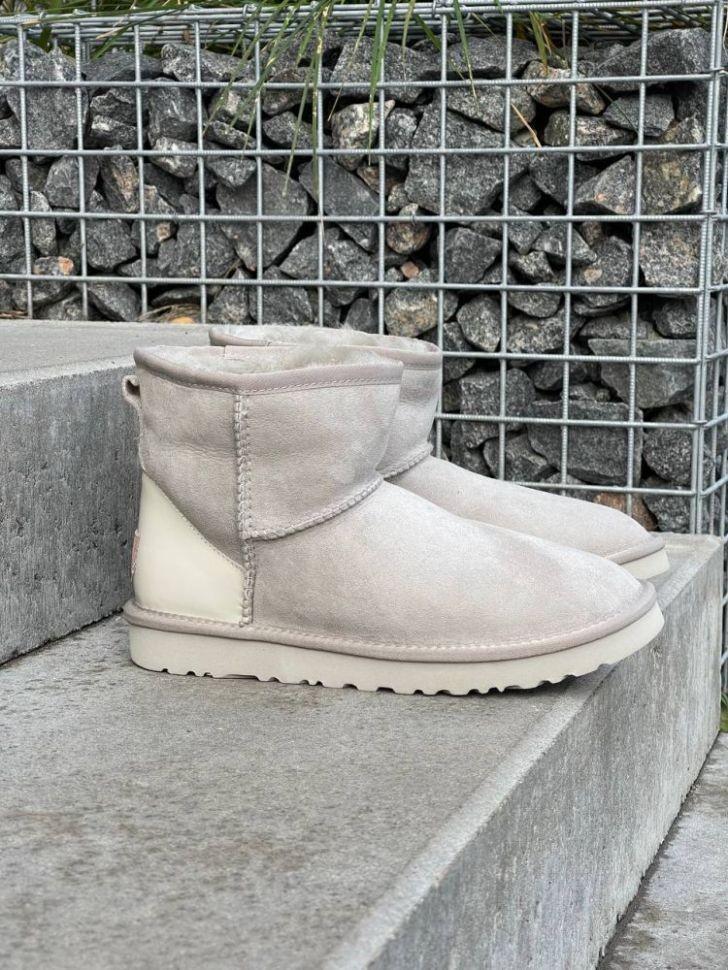Уги жіночі UGG Australia Classic Mini Suede р. 38 Сірий (12081)