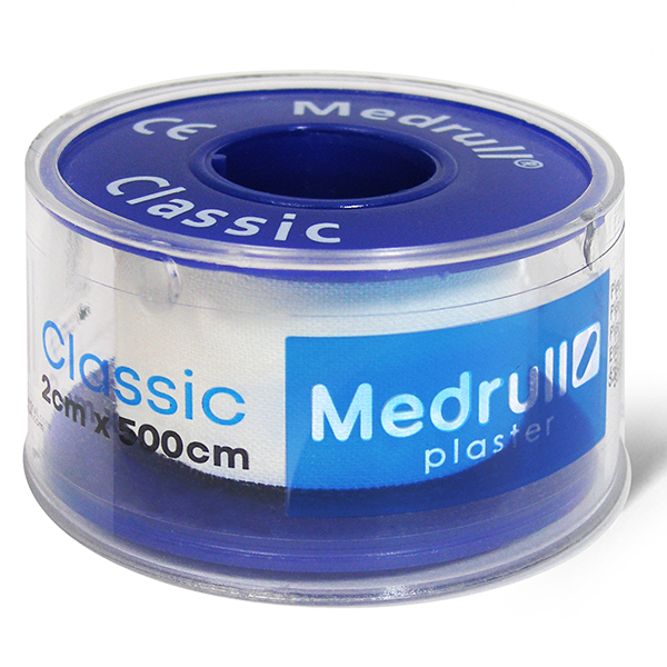 Лейкопластырь медицинский Medrull Classic в рулоне 2х500 см (4742225000910)