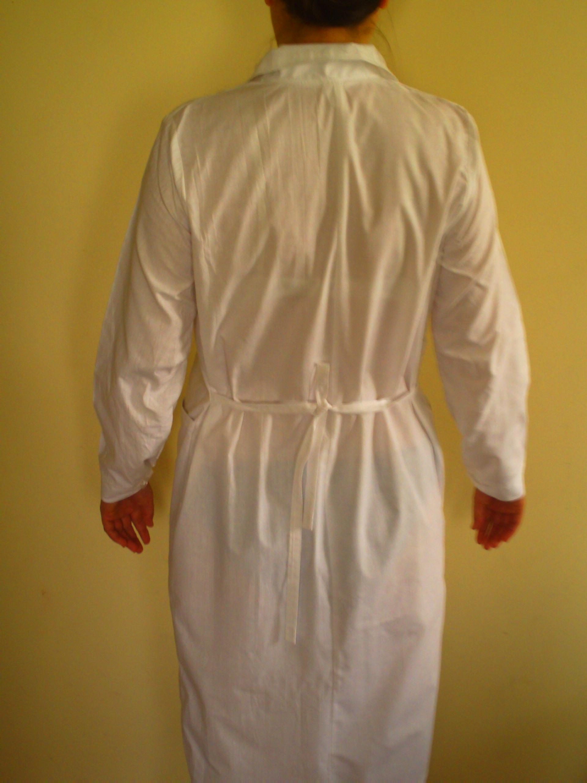 Халат робочий жіночий бавовна/бязь р. 56-58 Білий (100920) - фото 3