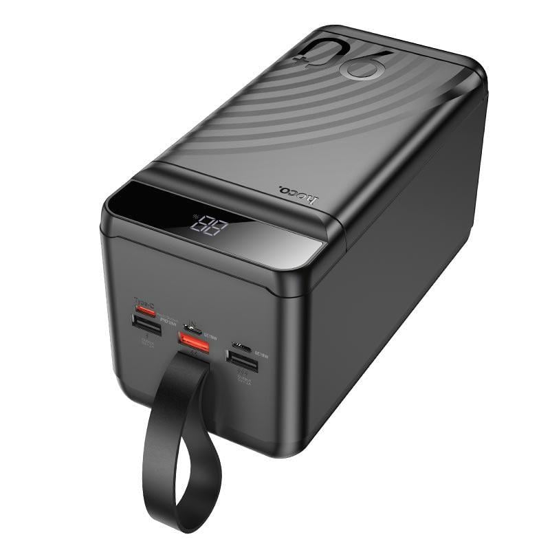 Универсальная мобильная батарея Hoco J123D 90000mAh/2USB/Type-C/Lightning/QC/PD/22,5W/3A Черный (f557b938)