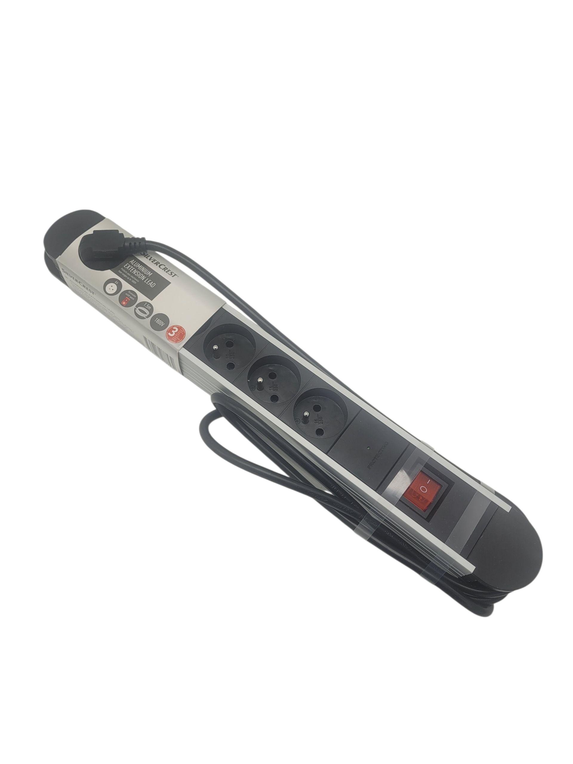 Удлинитель Silver Crest 1,5 м с 6 розетками (P1-00263) - фото 2