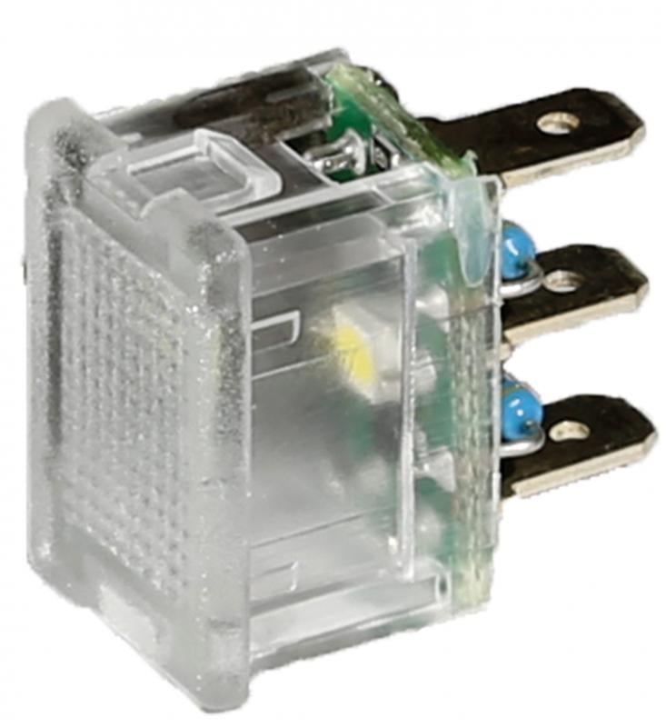 Светодиодный сигнальный ETI USS-13 10A 24/230V AC/DC Белый (2470114)