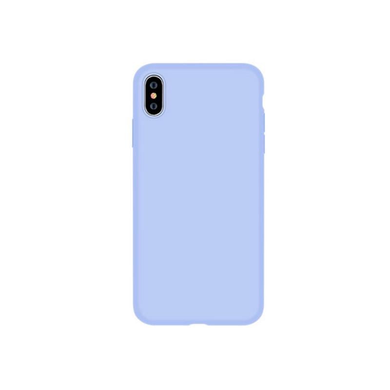 Силіконовий чохол накладка Devia Nature Silicone Series Case for iPhone Xs Max, Purple - фото 2