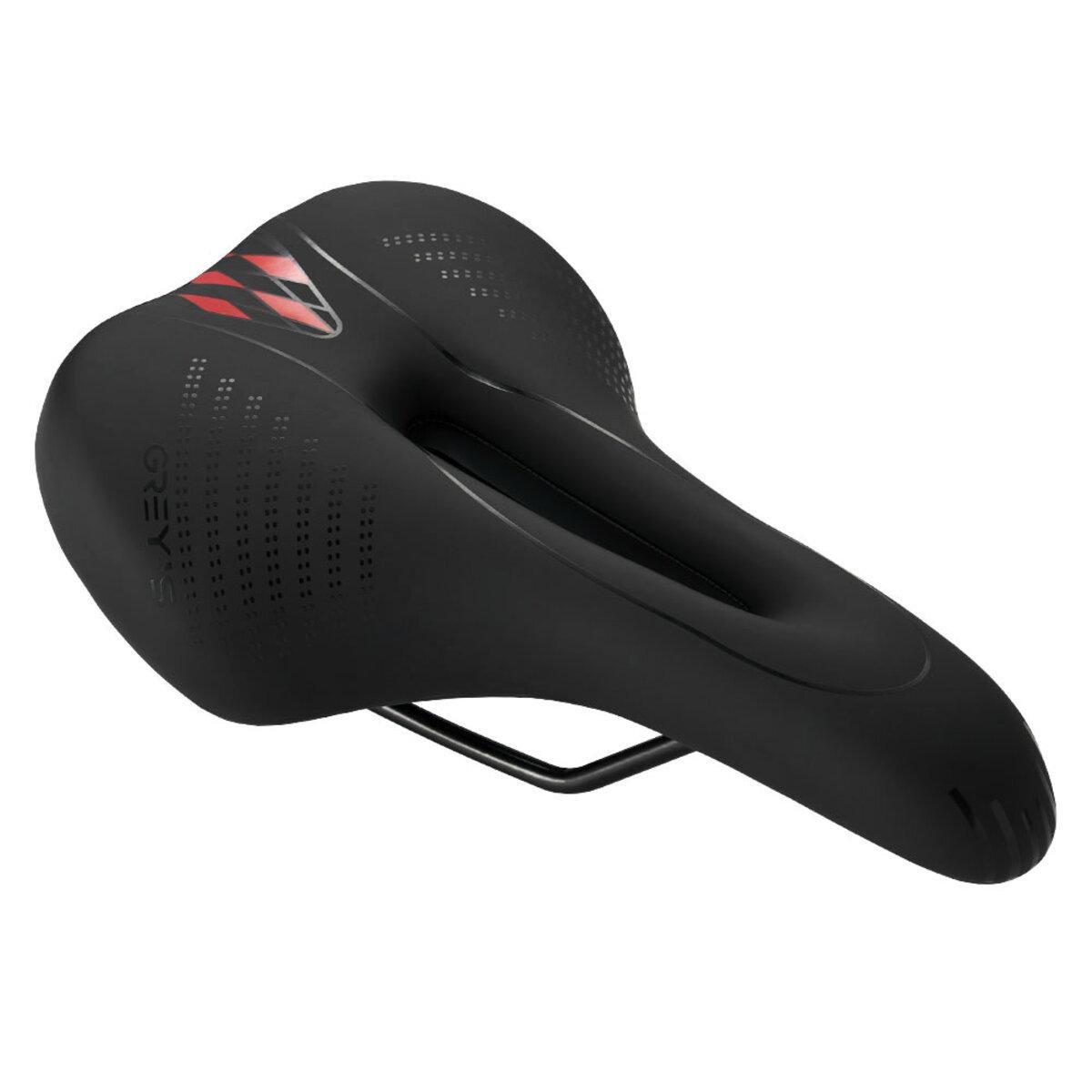 Седло велосипедное GREY'S 285 мм х175 мм Черный Седло велосипедное GREY'S 285 мм х175 мм Черный