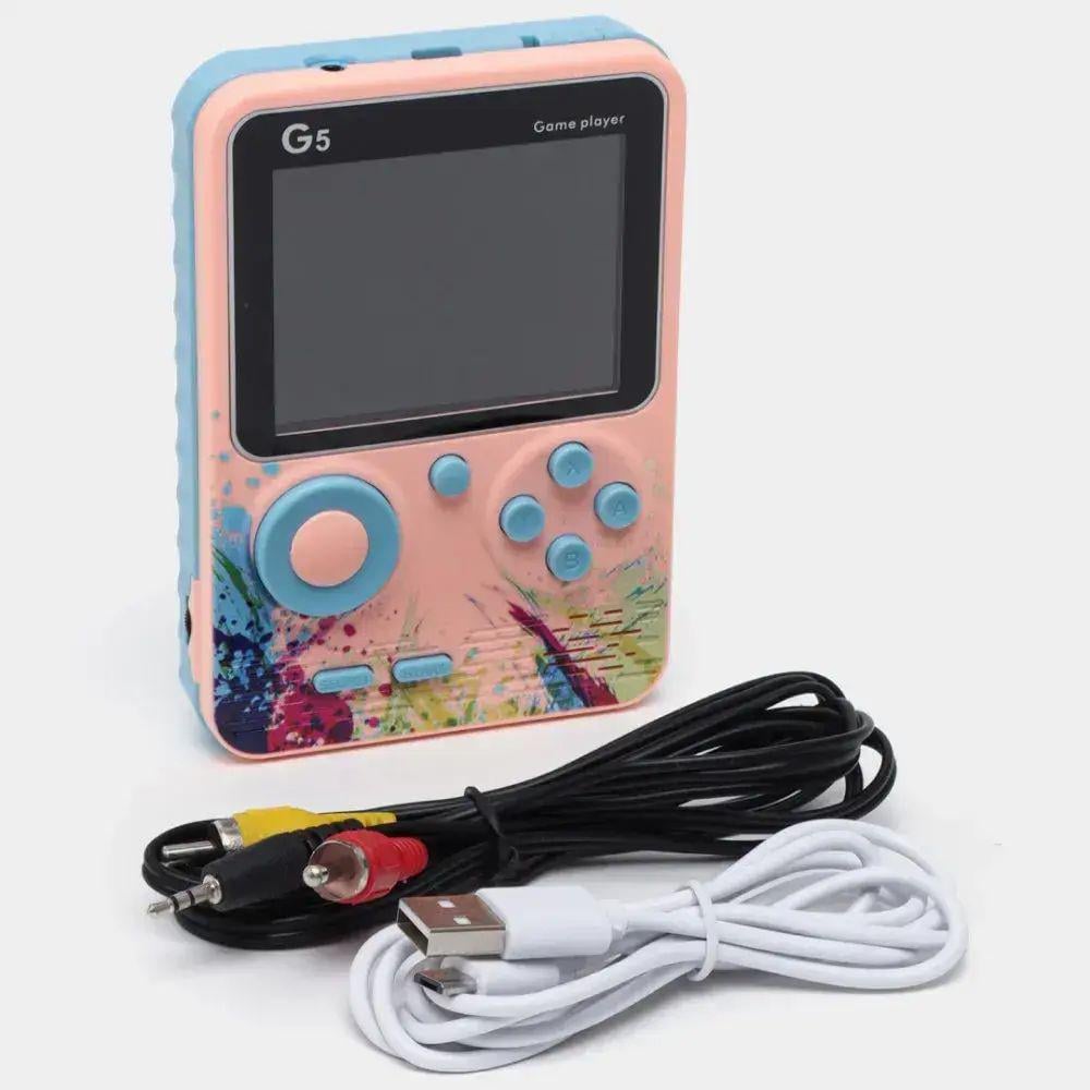 Консоль игровая G5S+джойстик 500 встроенных игр 3,0" 1000 мА