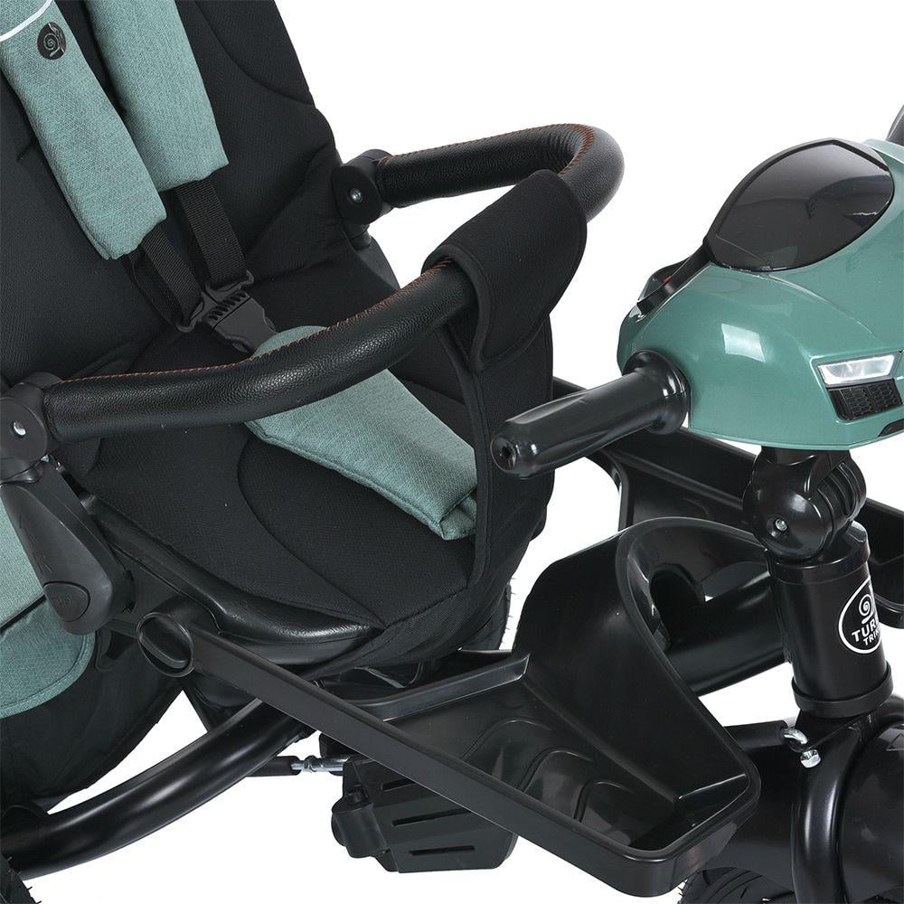 Дитячий велосипед триколісний Turbo Trike MT 1007 гумові колеса Мʼятний (400947194) - фото 14 Дитячий велосипед триколісний Turbo Trike MT 1007 гумові колеса Мʼятний (400947194) - фото 14