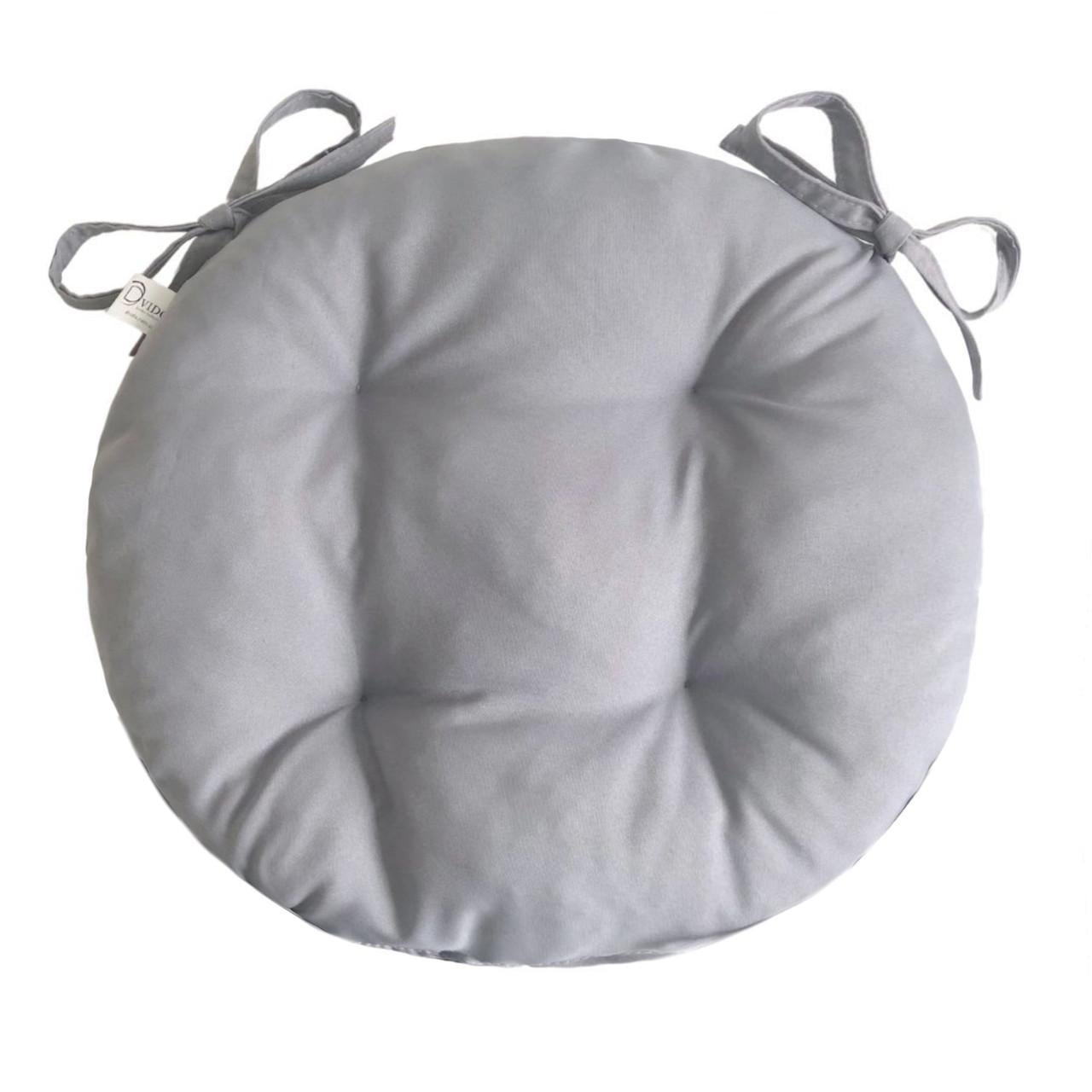 Подушка для стула/кресла/табурета 50x8 см Светло-серый (2105619702)