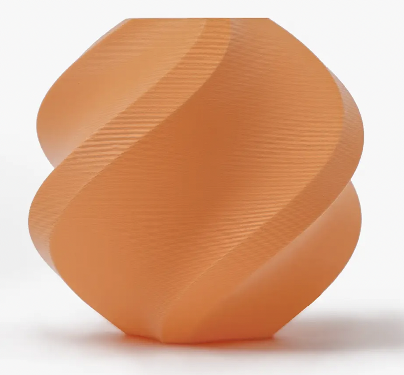 Пластик-филамент для 3D-печати Bambu Lab PLA Reusable Spool 1,75 мм 1 кг 315 м 190-230°C Matte Mandarin Orange (11300)