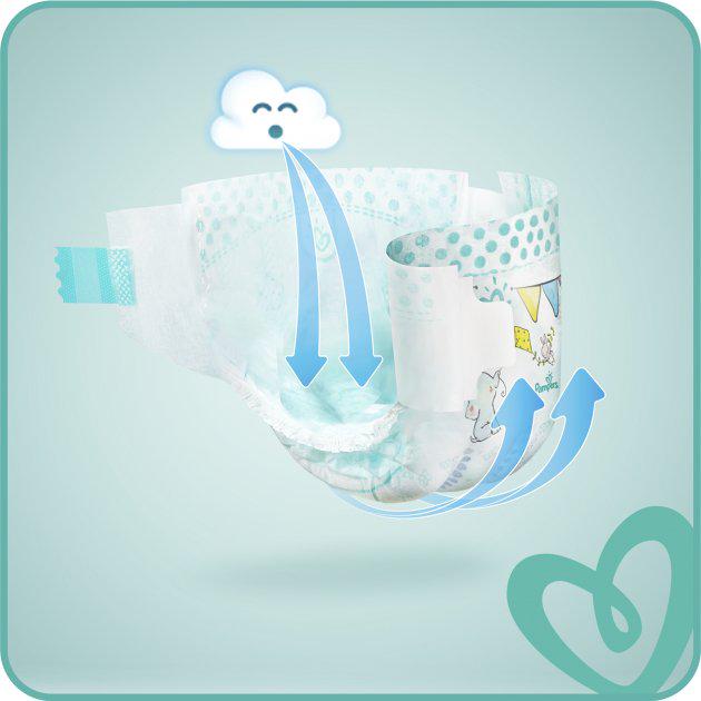 Підгузники Pampers Active Baby Розмір 2 Mini 4-8 кг 96 шт. (4824) - фото 4