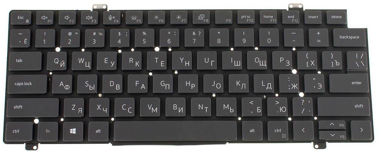 Клавіатура для ноутбука Dell Latitude 7420 з підсвічуванням (M9DMK)