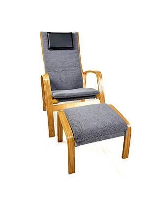 Крісло для відпочинку з підніжкою Avko ARC011 Natural Grey - фото 1 Крісло для відпочинку з підніжкою Avko ARC011 Natural Grey - фото 1