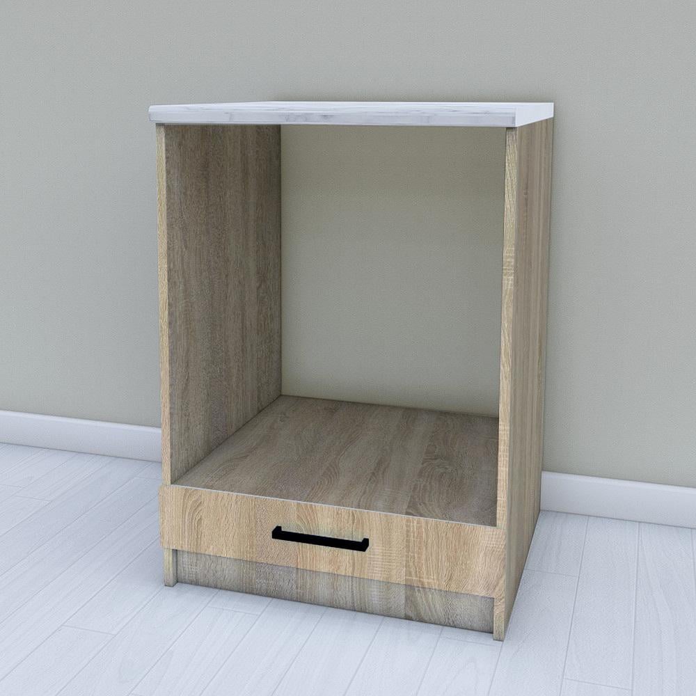 Модуль нижний для кухни под духовку без столешницы 600 мм Дуб сонома (М6Б)