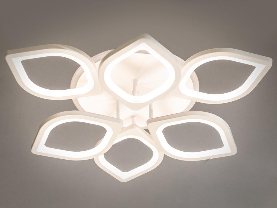 Люстра потолочная Octav с диммером и LED подсветкой 115 Вт (S8073/3+3 ВтH LED)