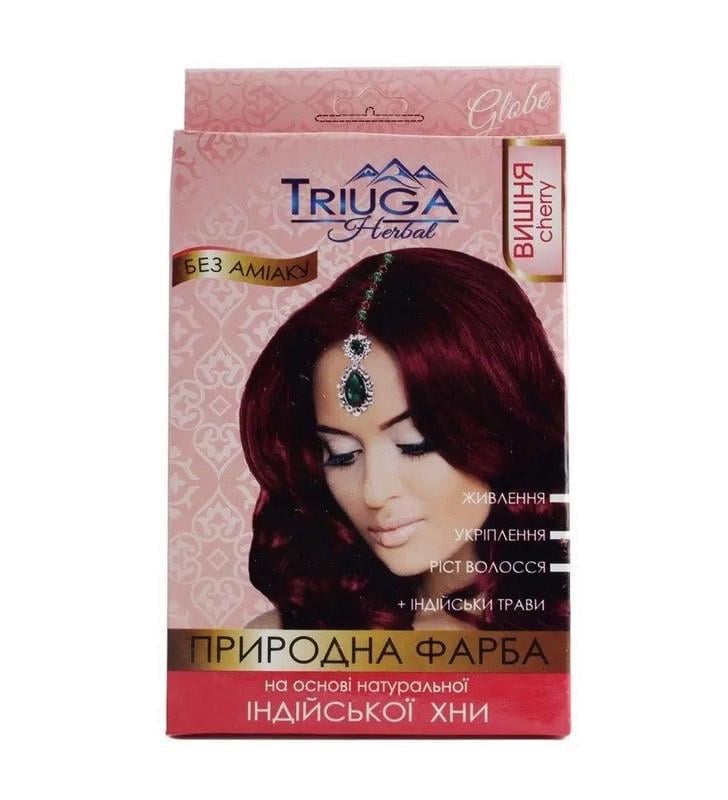 Фарба для волосся на основі хни TRIUGA Вишня 25 г