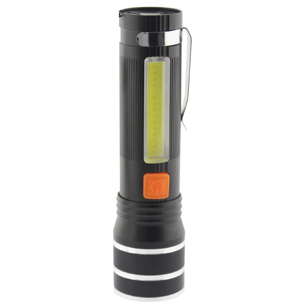 Ліхтар ручний Quantum QM-FL1032 Helper 10w LED zoom COB з USB (12431055) - фото 3