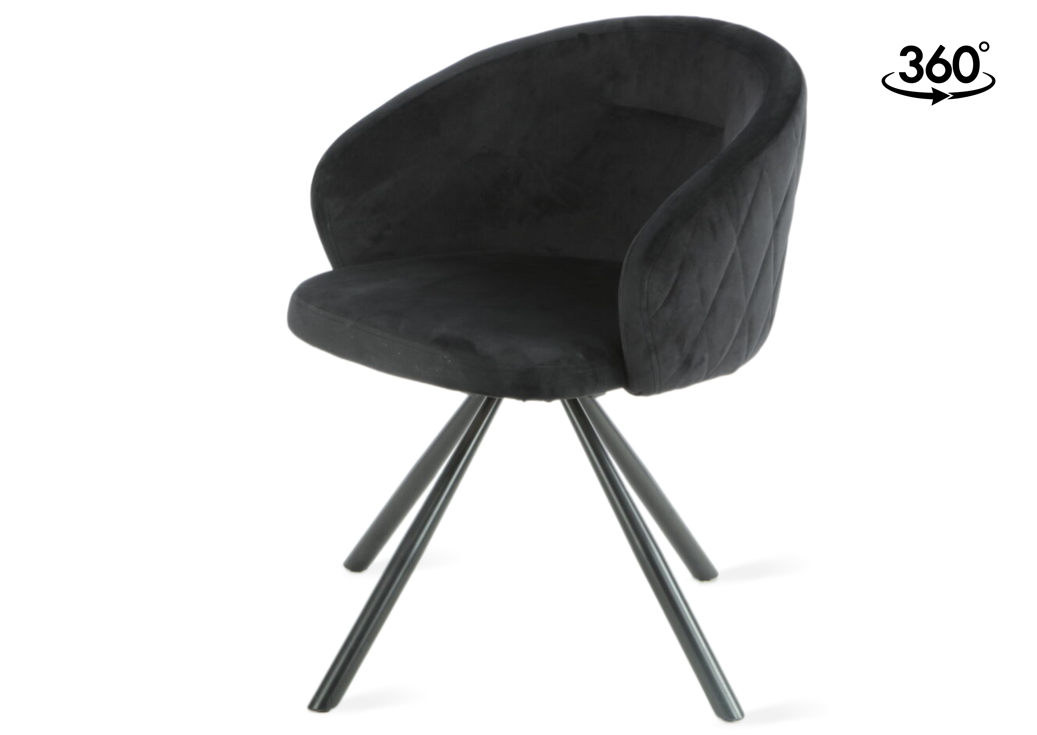 Стул Intarsio Kelly Черный (12077962) - фото 3 Стул Intarsio Kelly Черный (12077962) - фото 3